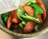 お餅のピザ作り方3写真