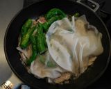 簡単★味付けあっさり　しし唐豚丼作り方5写真
