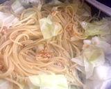 えび彩★アンチョビtoキャベツのパスタ作り方4写真