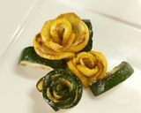 焼ズッキーニのお花作り方6写真