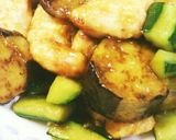 鶏ささみとおばけきゅうりの台湾風炒め作り方13写真