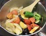 アコウの夏野菜煮込み作り方7写真