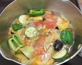 アコウの夏野菜煮込み作り方8写真