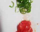 トマトとピーマンのさっぱり簡単素麺☆作り方1写真
