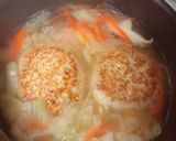 あったまろ☆豆腐入りハンバーグ鍋作り方4写真