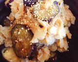 白ゴーヤと茄子の味噌炒め作り方6写真