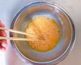味付けはツナ缶で♡茄子としめじの卵炒め作り方2写真