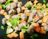 犬ご飯　がっつりヘルシー肉×肉ご飯作り方4写真