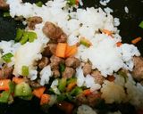 犬ご飯　がっつりヘルシー肉×肉ご飯作り方5写真