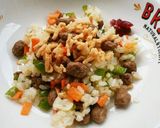 犬ご飯　がっつりヘルシー肉×肉ご飯作り方7写真