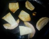 新鮮ポルチーニのアヒージョ作り方4写真
