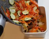 夏野菜たっぷり洋風鯵南蛮作り方5写真