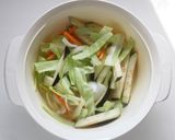 オイスターソースで☆野菜たっぷり焼き素麺作り方1写真