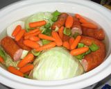ポトフはキャベツを焼いてから作り方3写真
