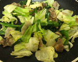 簡単★キャベツと豚肉のうま塩炒め作り方3写真
