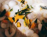 かぼちゃのわたの味噌バタースープ作り方4写真