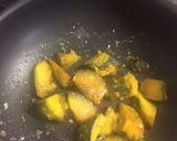 かぼちゃの煮物リメイク☆豆乳パスタ作り方1写真
