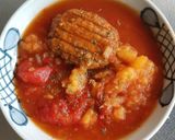 トマト煮込みハンバーグ作り方12写真