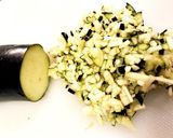 なすも入れちゃえ夏野菜バーグ➕リメイク作り方2写真