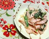 ✿魚肉ソーセージと小松菜の❀春雨パスタ✿作り方5写真