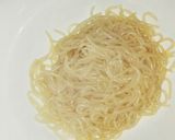 白滝と有り合わせ野菜で、作るタンメン作り方11写真