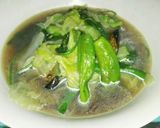 白滝と有り合わせ野菜で、作るタンメン作り方13写真