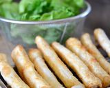 チキンスティックの揚げ春巻き作り方3写真