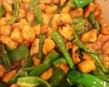 鶏肉とピーマンの、ピリ辛炒め♪作り方4写真