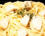 【コーンスープ1袋】チキンクリームパスタ作り方8写真