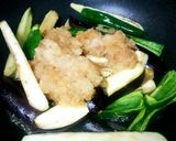 梅でさっぱり☆ピーマンとなすのおろし煮♥作り方5写真