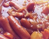 パリッと歯ごたえ抜群♪ウインナーカレー作り方5写真