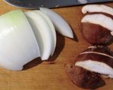 牛肉・玉ねぎ・椎茸★夏休みランチ作り方2写真