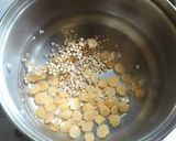 蕎麦の実+打ち豆入りきのこたっぷりみそ汁作り方2写真