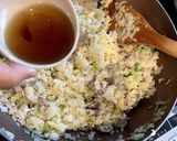 【塩豚】土曜日ランチ☆塩豚ネギチャーハン作り方7写真