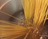お茶漬けふりかけのきのこスパゲッティ作り方1写真