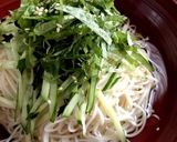 白だしでアッサリ♡タラしそ素麺作り方3写真