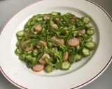 超簡単オクラチーズ野菜嫌な子供も食べれる作り方2写真