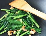 ヘルシーエスニック鶏ササミ小松菜ソテー作り方3写真