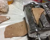 甘系☆手打ちチョコレートうどん作り方7写真