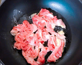 カレーマヨで絶品♡エリンギと豚肉炒め作り方3写真