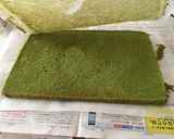 抹茶のロールケーキ作り方9写真