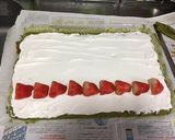 抹茶のロールケーキ作り方12写真