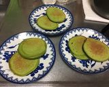 濃い抹茶のパンケーキ作り方4写真