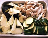 夏野菜たっぷり♪トマトつけ麺作り方1写真