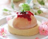 歌姫に捧ぐピーチメルバなロールケーキ作り方46写真