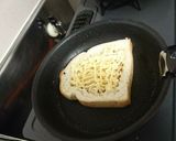 くりぬき食パン激辛ベーコン&ソセージ焼き作り方5写真
