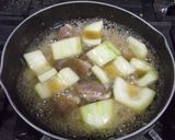 太胡瓜と鴨肉の炊き合わせ作り方4写真