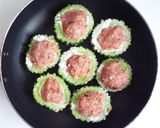 ゴーヤの肉詰め作り方4写真