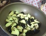 ナス&鶏肉&エリンギの黄金比の味噌炒め作り方4写真