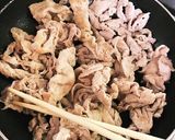 とん平焼き作り方1写真